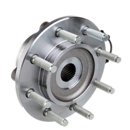 MotorbyMotor 515101 (4WD) Front Heavy Duty Wheel Bearing Assembly with 8 Lugs 2006-2008 Dodge Ram 1500 2500 3500 Wheel Bearing and Hub Assembly (4x4, w/ABS) MotorbyMotor