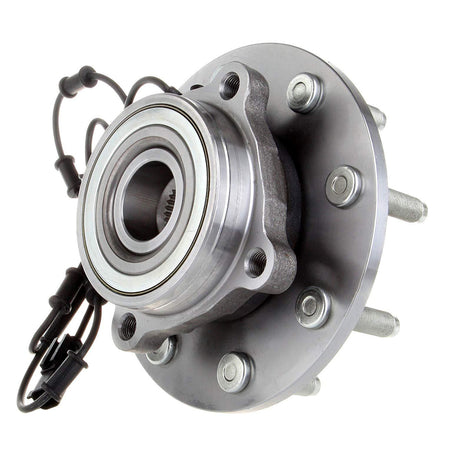MotorbyMotor 515101 (4WD) Front Heavy Duty Wheel Bearing Assembly with 8 Lugs 2006-2008 Dodge Ram 1500 2500 3500 Wheel Bearing and Hub Assembly (4x4, w/ABS) MotorbyMotor