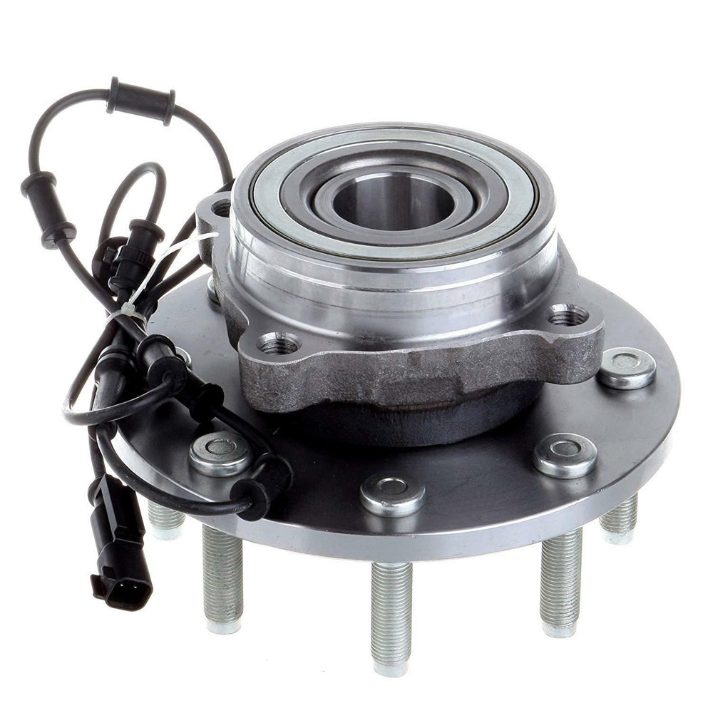 MotorbyMotor 515101 (4WD) Front Heavy Duty Wheel Bearing Assembly with 8 Lugs 2006-2008 Dodge Ram 1500 2500 3500 Wheel Bearing and Hub Assembly (4x4, w/ABS) MotorbyMotor