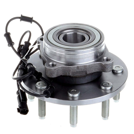 MotorbyMotor 515101 (4WD) Front Heavy Duty Wheel Bearing Assembly with 8 Lugs 2006-2008 Dodge Ram 1500 2500 3500 Wheel Bearing and Hub Assembly (4x4, w/ABS) MotorbyMotor