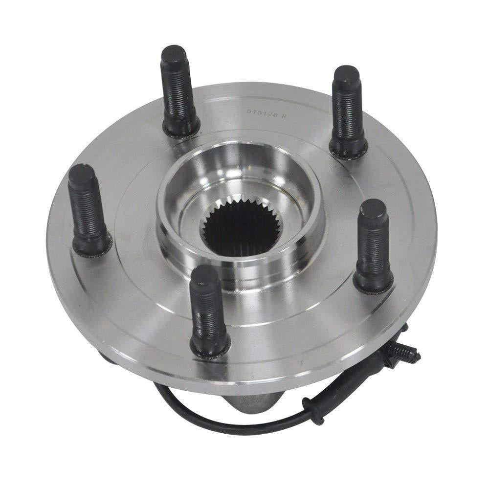 MotorbyMotor 515126 Front Wheel Bearing and Hub Assembly with 5 Lugs Fits for 2009-2011 Dodge Ram 1500 Low-Runout OE Directly Replacement Hub Bearing (w/ABS) MotorbyMotor