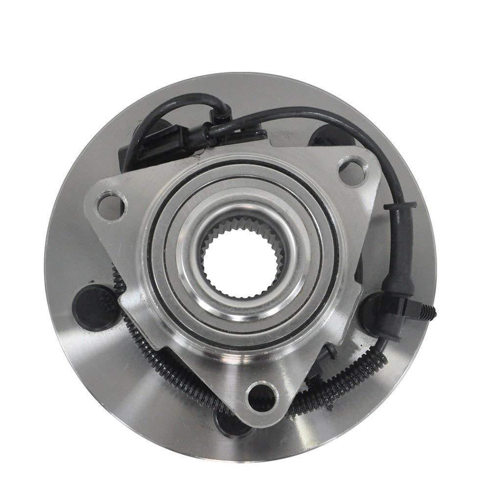 MotorbyMotor 515126 Front Wheel Bearing and Hub Assembly with 5 Lugs Fits for 2009-2011 Dodge Ram 1500 Low-Runout OE Directly Replacement Hub Bearing (w/ABS) MotorbyMotor
