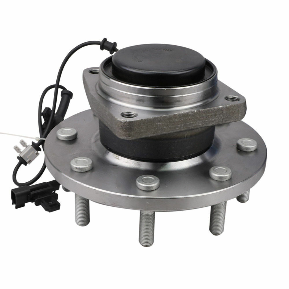 MotorbyMotor 515147 Front Wheel Bearing and Hub Assembly 2WD with 8 Lugs fits for Chevrolet Silverado 3500 HD,GMC Sierra 3500 HD Hub Bearing RWD, Dual Rear Wheel Models ONLY w/ABS MotorbyMotor