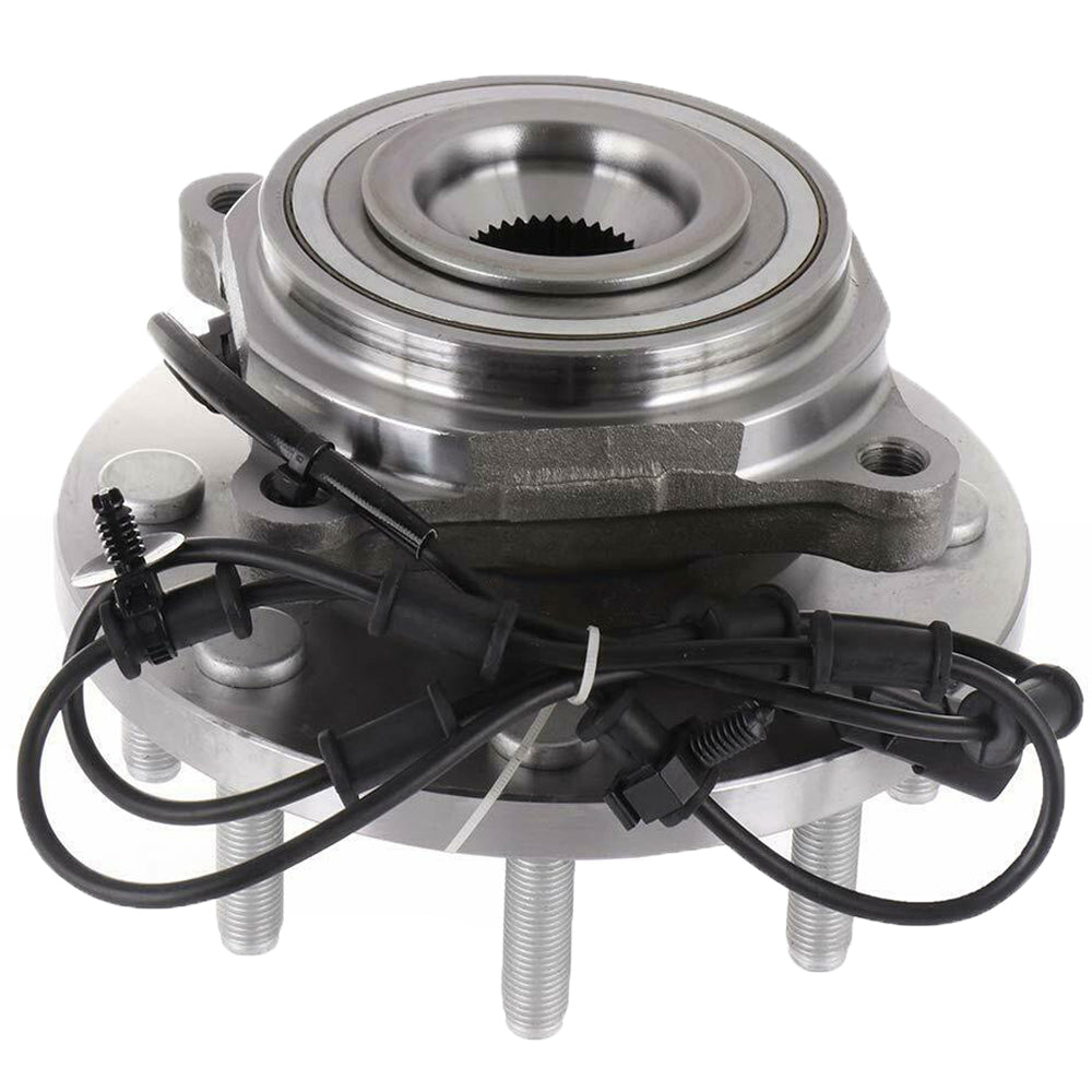 MotorbyMotor (4WD Only)515148 Front Wheel Hub & Bearing Assembly Replacement for 2012 2013 Doge Ram 2500, 2012 2013 Ram 3500 [w/ABS, 8 Lugs] MotorbyMotor