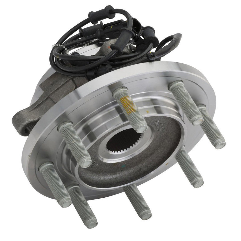 MotorbyMotor (4WD Only)515148 Front Wheel Hub & Bearing Assembly Replacement for 2012 2013 Doge Ram 2500, 2012 2013 Ram 3500 [w/ABS, 8 Lugs] MotorbyMotor
