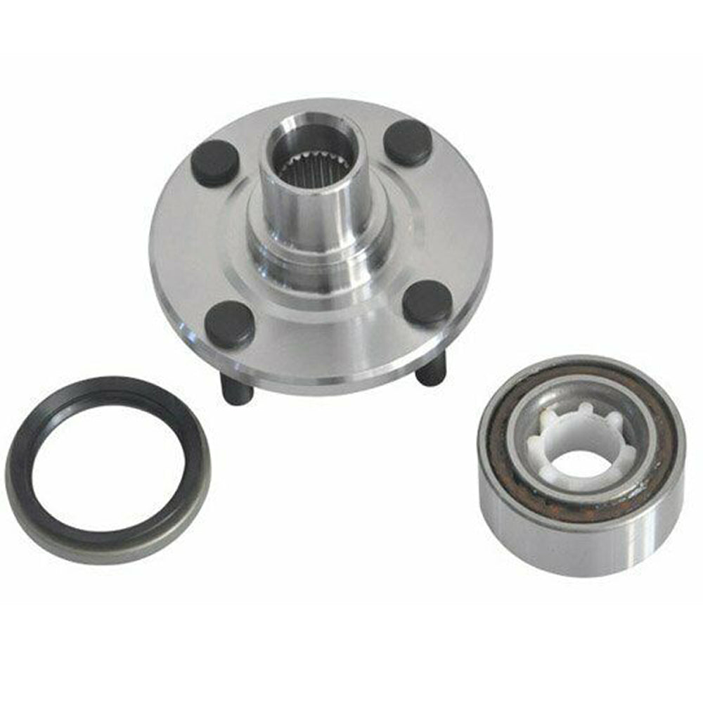 MotorbyMotor Front Wheel Bearing Hub Assembly Fits for 1988-2002 Toyota Corolla, for 1998-2002 Chevy Prizm,1993-1997 GEO Prizm Hub Bearing w/4 Lugs-518507 MotorbyMotor