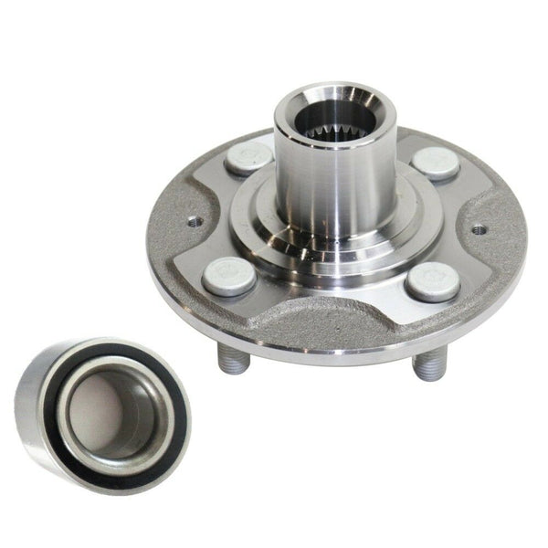 MotorbyMotor 930-456, 510030 Front Wheel Bearing Hub Assembly 2001- 2005 Honda Civic Hub Bearing w/4 Lugs, Replace MotorbyMotor