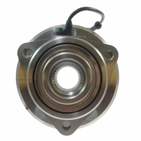 MotorbyMotor HA590482 Front Wheel Bearing and Hub Assembly with 5 Lugs fits for Jeep Wrangler,Jeep Wrangler JK Low-Runout OE Directly Replacement Hub Bearing w/ABS 4WD MotorbyMotor