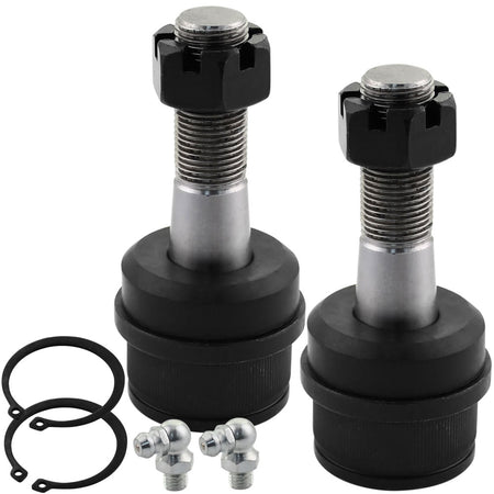 4PC Front Upper Lower Ball Joints Assembly Fits for Ford Excursion F-250 F-350 F-450 F-550 Super Duty, Dodge Ram 2500 3500 Suspension Tie Rod Ball Joint MotorbyMotor