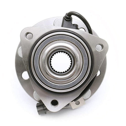 MotorbyMotor 513124 Front Wheel Bearing and Hub Assembly 4WD with 5 Lugs Fits for Chevrolet S10 Blazer, GMC Jimmy Sonoma, Isuzu Hombre,Oldsmobile Bravada HUb Bearing (4x4, w/ABS)-2PC MotorbyMotor