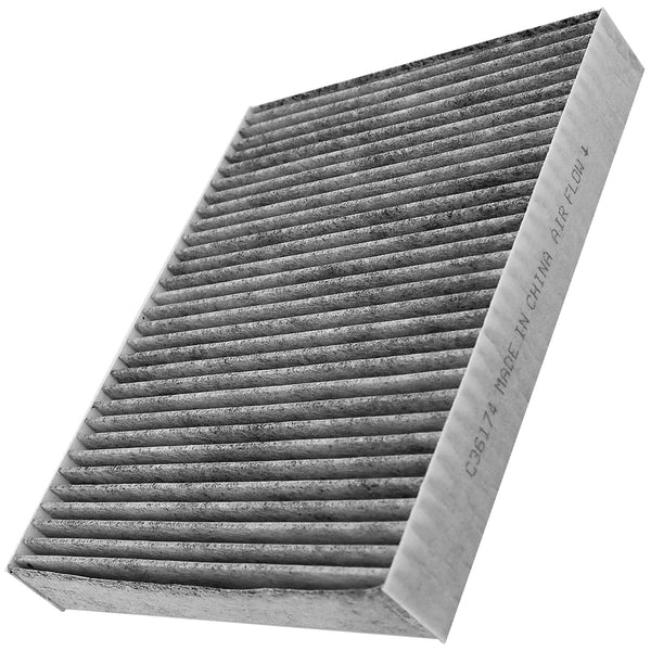 2pc MotorbyMotor C36174 Cabin Air Filter for Ford C-Max Escape Focus Transit Connect, Lincoln MKC Premium Air Filter MotorbyMotor