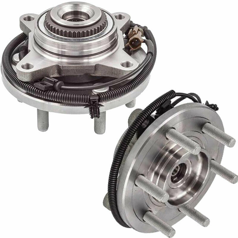 MotorbyMotor 515169 Front Wheel Bearing and Hub Assembly 4WD with 6 Lugs Fits for 2015-2017 Ford F-150 (2.7L 3.5L 5.0L Engines) Hub Bearing (Will not Fit 6.2L or 6.2L Raptor)-2 Pack MotorbyMotor