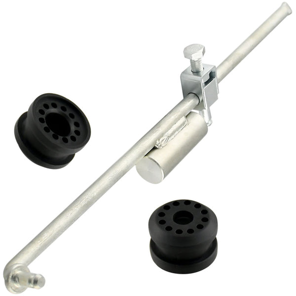 1x Transfer Case Shifter Control Linkage + 2X Grommet Bushing Fits for 2005 Dodge Ram 1500, 2005-2012 Dodge Ram 2500, 2005-2012 Dodge Ram 3500 (4x4,4WD) MotorbyMotor