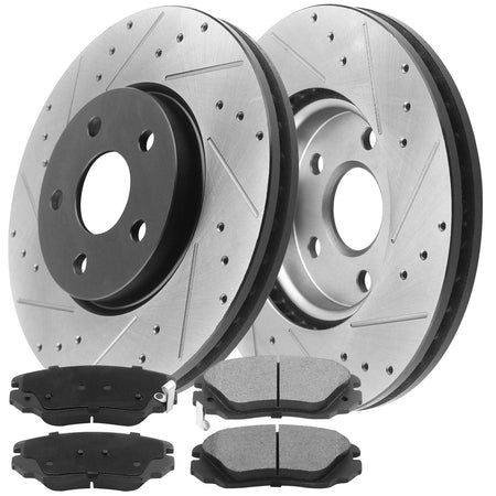 Chevrolet Equinox Brake Rotor 2010 - 2017 (Rear Pair)