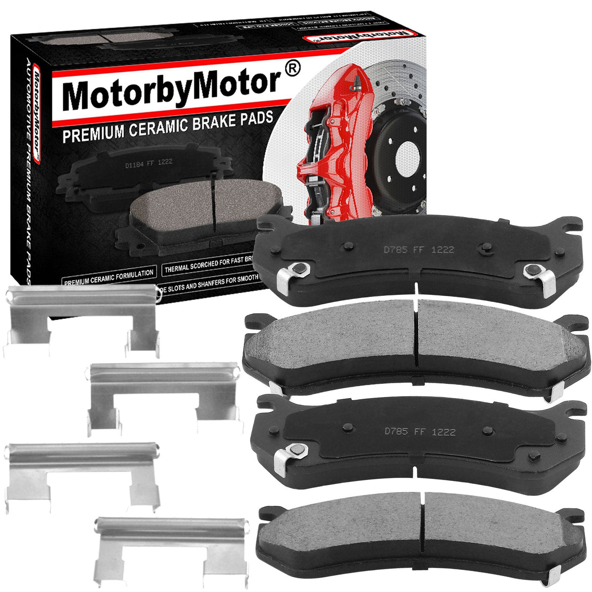 Chevrolet Silverado 1500 Brake Pads 2002 - 2006 (Front & Rear)