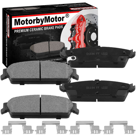 Chevrolet Silverado 1500 Brake Pads 2007 - 2014 (Rear Pair)