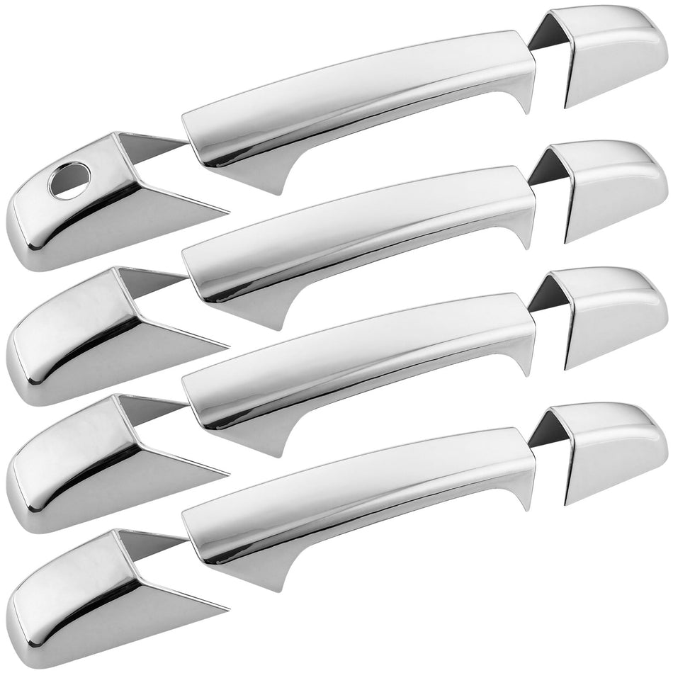 Chevrolet Silverado Chrome Exterior Door Handle Covers 2007 - 2013