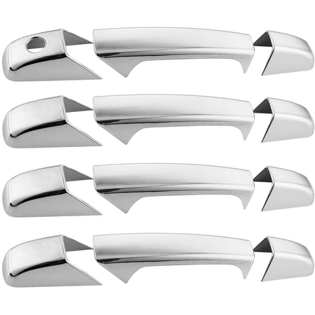 Chevrolet Silverado Chrome Exterior Door Handle Covers 2007 - 2013