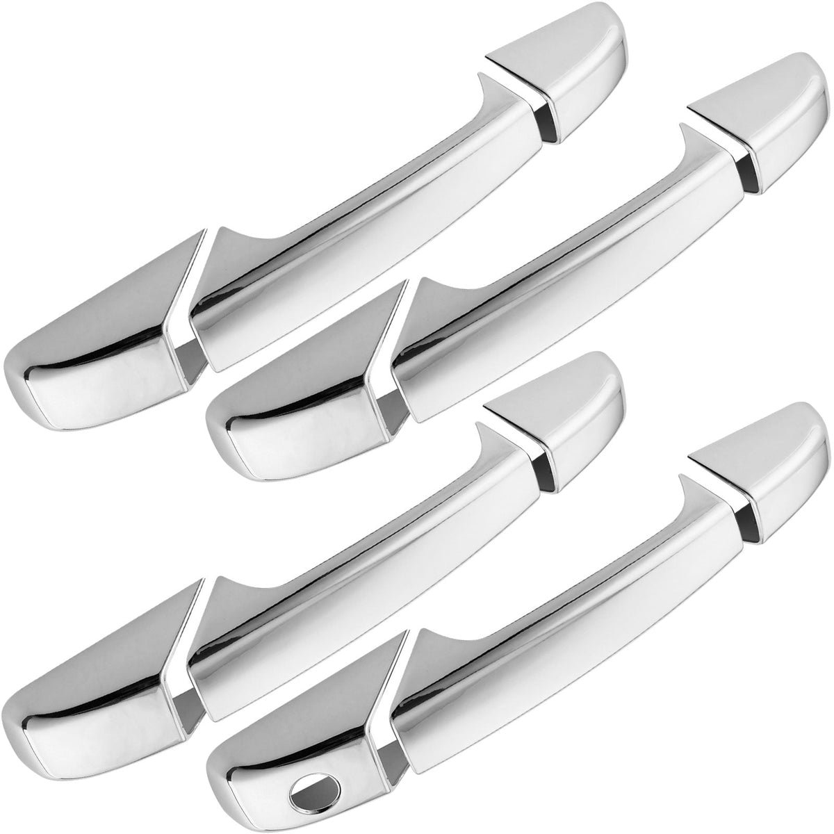 Chevrolet Silverado Chrome Exterior Door Handle Covers 2007 - 2013