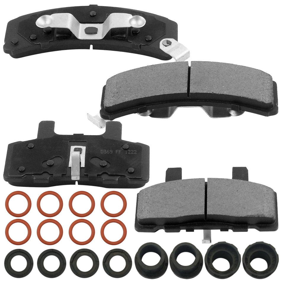 Chevrolet Tahoe Brake Pads 1990 - 1991 (Front & Rear Pair)
