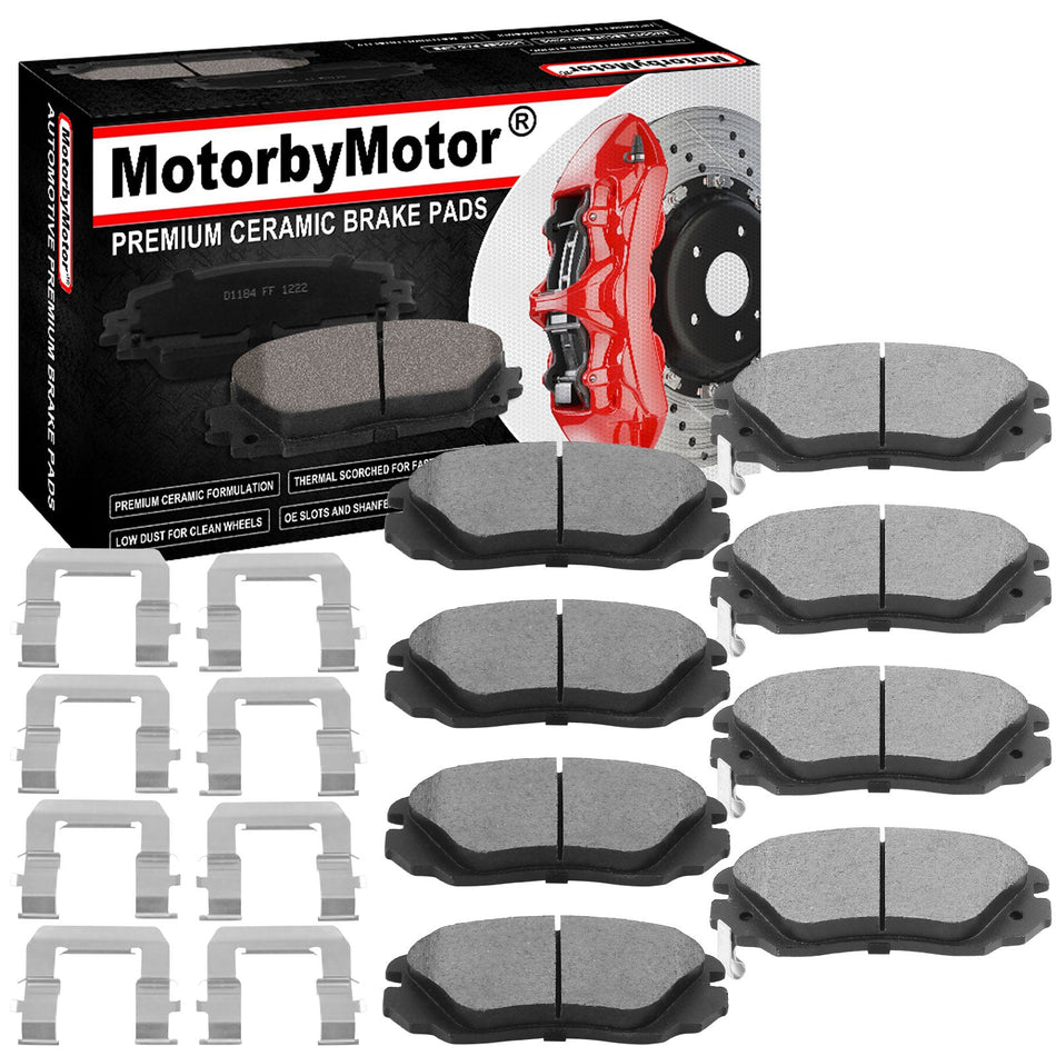 Chevy Equinox Brake Pads 2010 - 2017 (Front & Rear Pair)