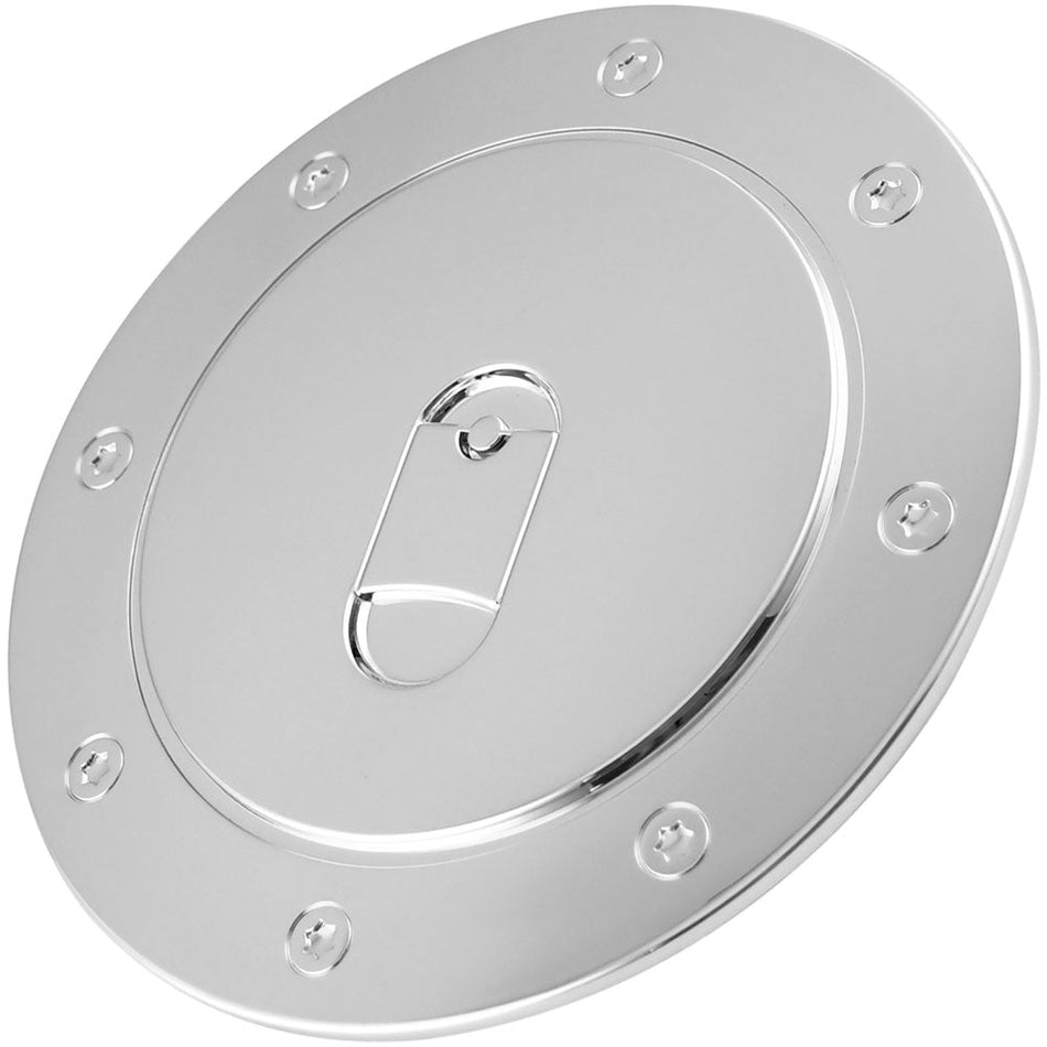 Chrome Fuel Tank Cap Fits For Chevy Silverado 1500 2500