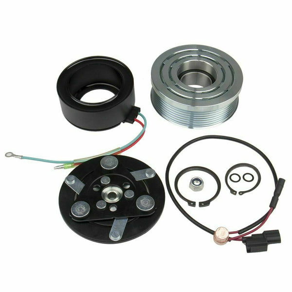 1.8L A/C Compressor Clutch Assembly Kit Pulley Coil Fit 2006 2007 2008 Honda Civic AC Clutch Kit Compressor Assembly MotorbyMotor
