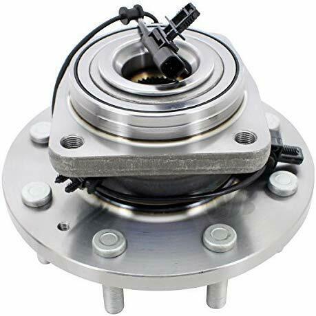 MotorbyMotor 515144 (4WD) Front Heavy Duty Wheel Bearing Assembly with 8 Lugs for Chevy Silverado 2500HD 3500HD, GMC Sierra 2500HD 3500HD Wheel Bearing Hub Assembly (DRW, w/ABS)-Dual Rear Wheel MotorbyMotor