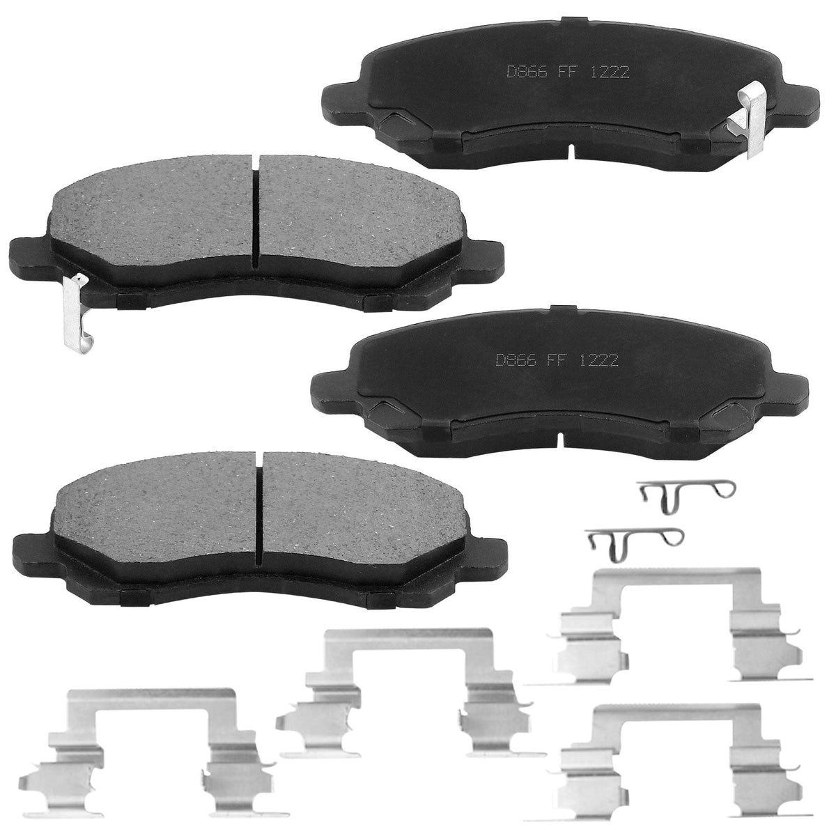 Dodge Avenger Brake Pads 2011 - 2014 (Front & Rear Pair)