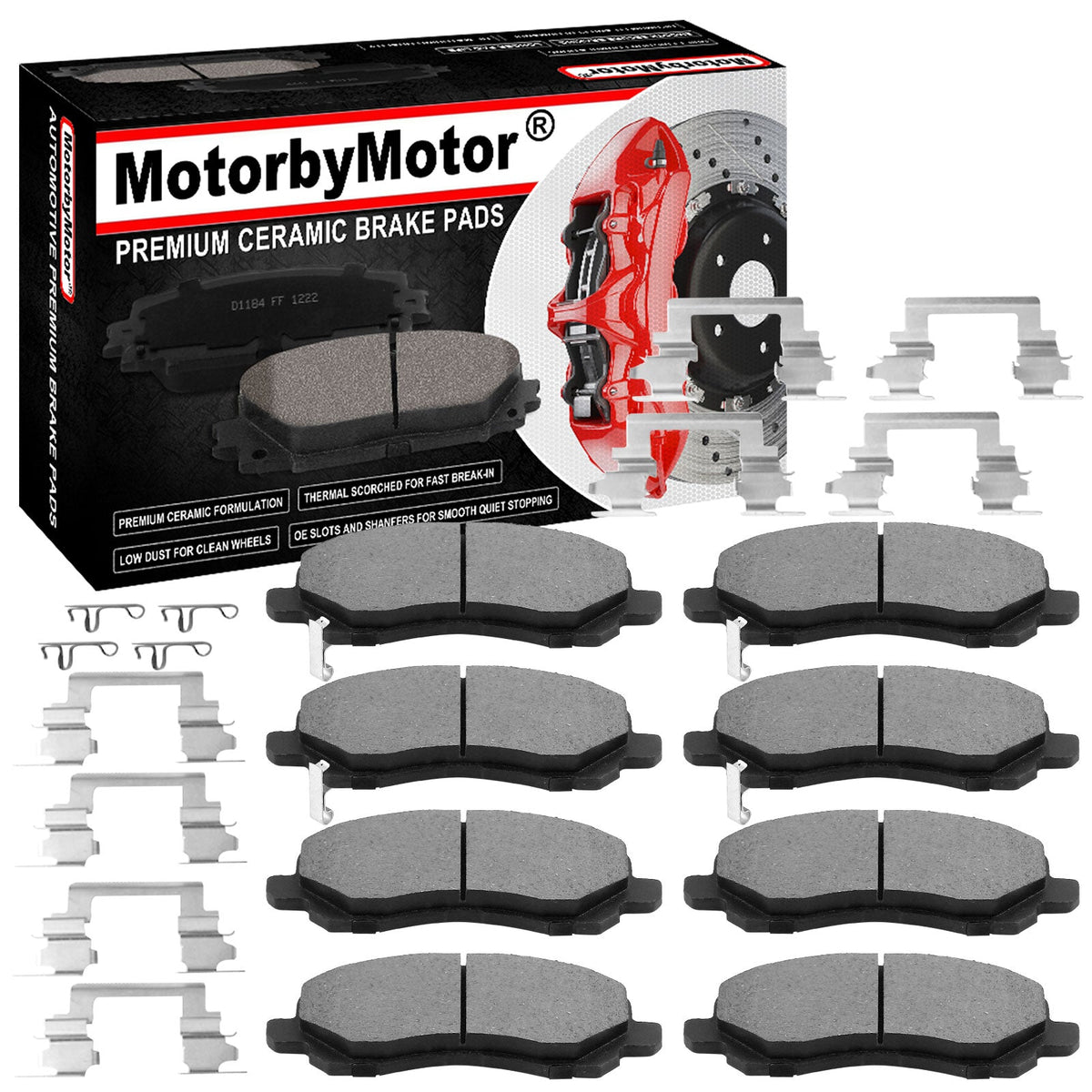 Dodge Avenger Brake Pads 2011 - 2014 (front & Rear Pair)