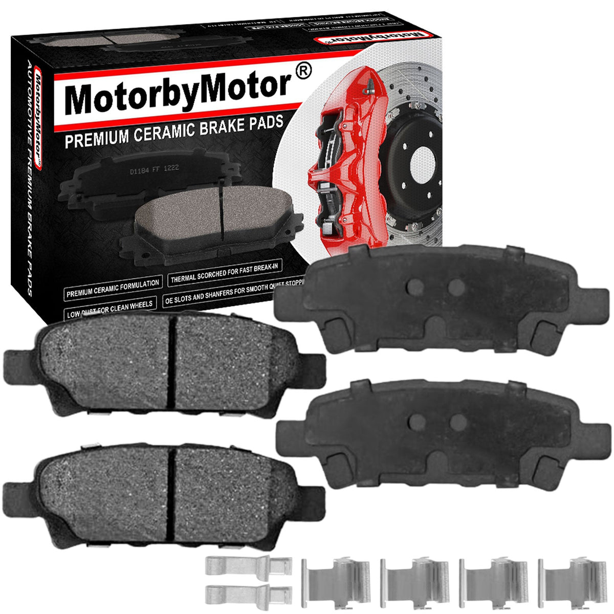 Dodge Avenger Brake Pads 2011 - 2014 (Rear Pair)