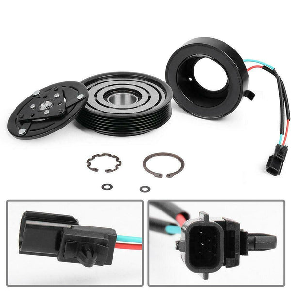 (2.5L) A/C Compressor Clutch Assembly Kit Fit Nissan Altima Sentra 2007 2008 2009 2010 2011 2012 Replacement AC Compressor Clutch MotorbyMotor