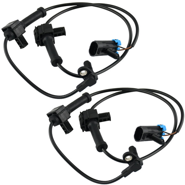 Rear Wheel ABS Speed Sensor ALS1757 Fits for Chevrolet Silverado 1500 (Hybrid LS XFE), GMC Sierra 1500 (Hybrid LS XFE)-2 Pack MotorbyMotor
