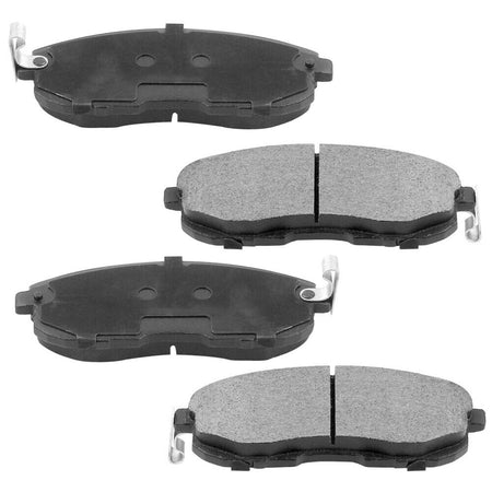MotorbyMotor Rear Brake Rotors 260mm E-Coating Drilled & Slotted Brake Rotor & Brake Pad kit Fits for Acura TSX, Honda Accord 05 - 07 (Excluding V6 Hybrid) MotorbyMotor