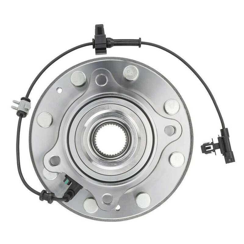 MotorbyMotor 515145 (4WD) Front Heavy Duty Wheel Bearing Assembly w/8 Lugs for Chevy Silverado 2500HD 3500HD, GMC Sierra 2500HD 3500HD Wheel Bearing Hub Assembly (SRW, w/ABS)-Single Rear Wheel MotorbyMotor