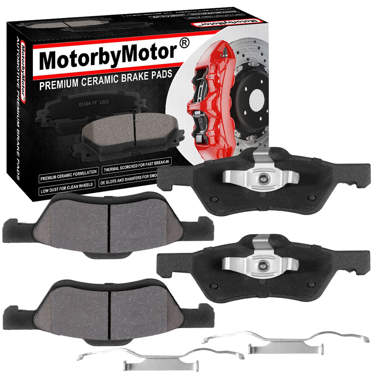Ford Escape Brake Pads 2008 - 2010 (Front & Rear Pair)