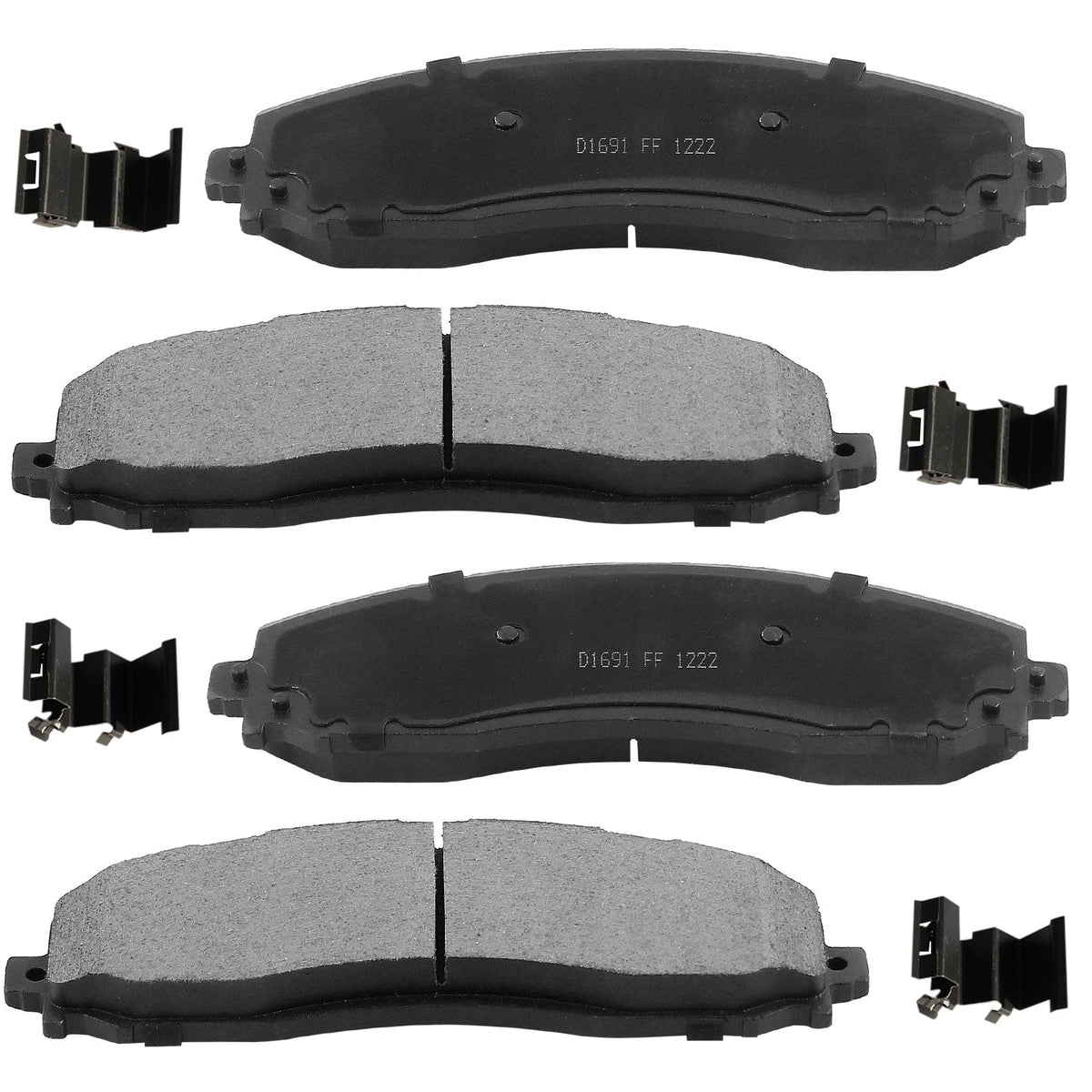 Ford F - 250 Super Brake Pads 2013 - 2021 (Front)
