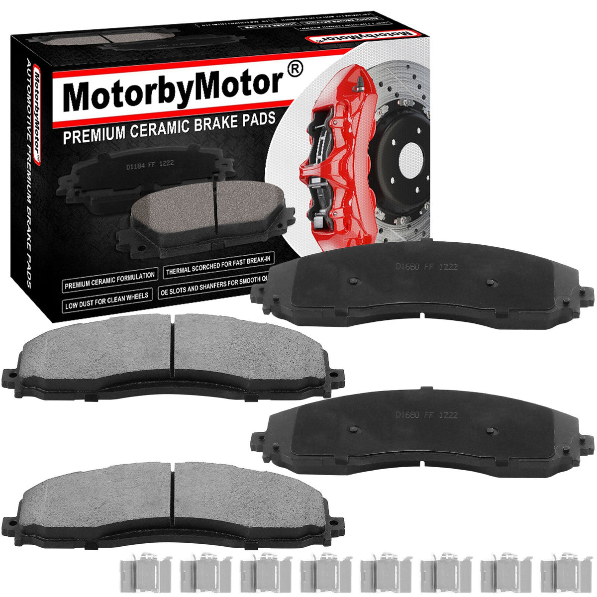 Ford F - 250 Super Brake Pads 2013 - 2021 (Front & Rear)