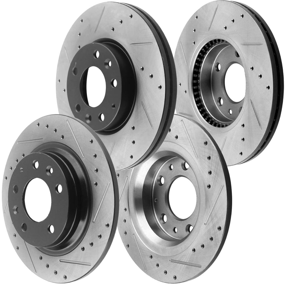 Ford Fusion Brake Rotor 2006 - 2011 (Front & Rear Pair)