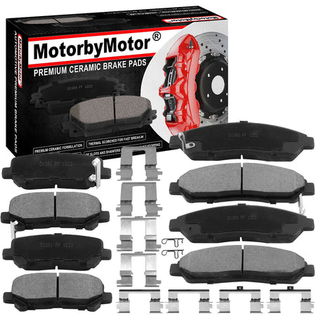 Honda Pilot Brake Pads 2007 - 2013 (Front & Rear Pair)