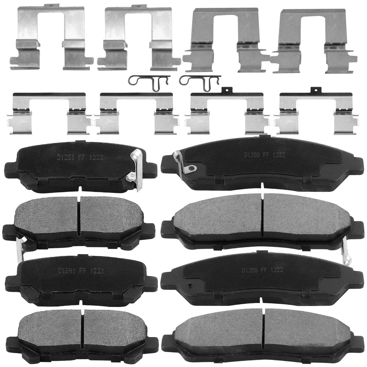 Honda Pilot Brake Pads 2007 - 2013 (Front & Rear Pair)