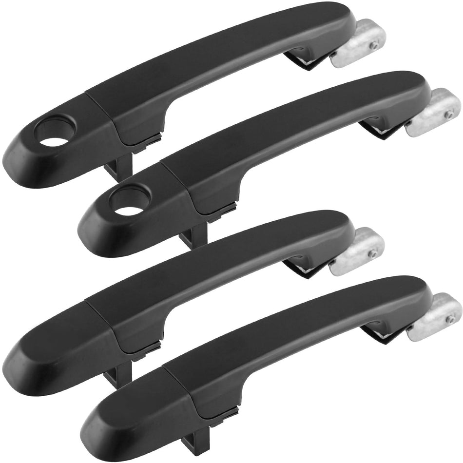 Hyundai Accent Front and Rear Exterior Door Handles 2006 2007 2008 2009 2010 2011