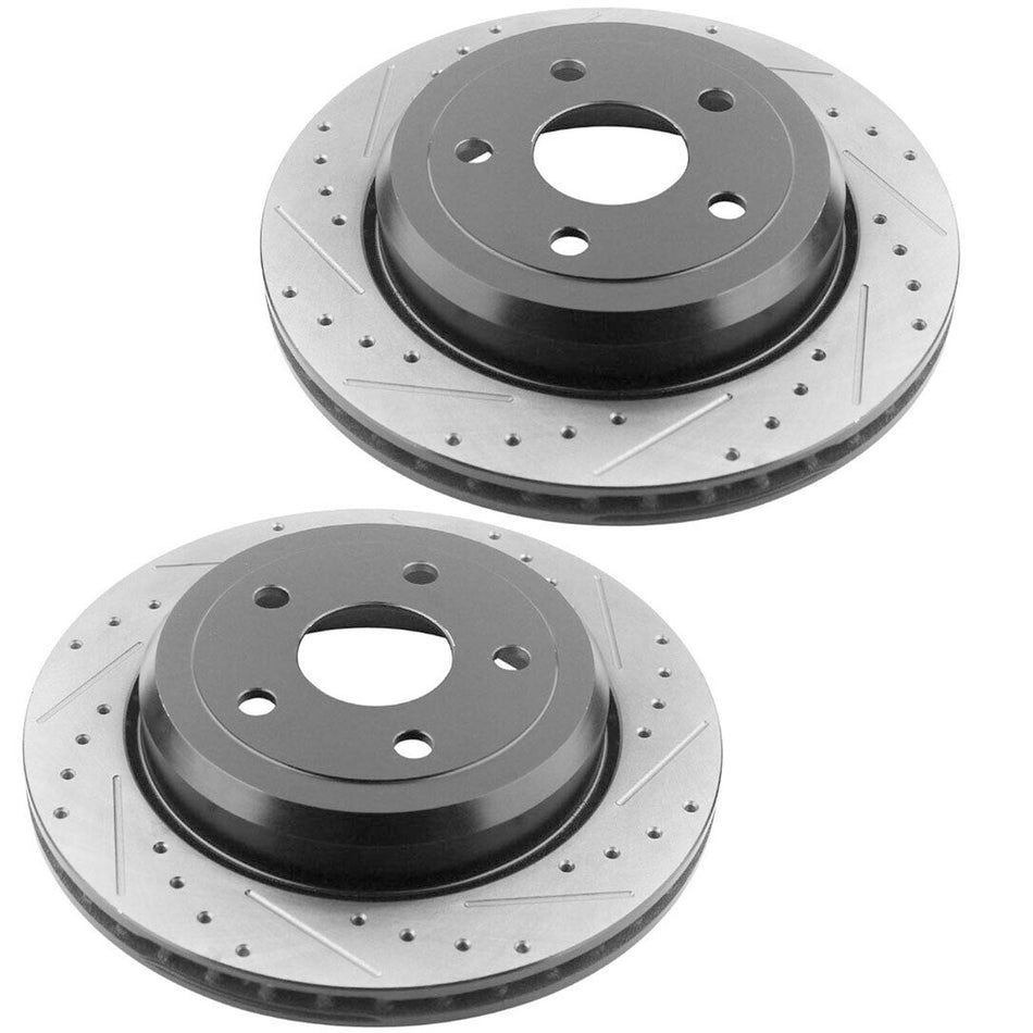 Jeep Grand Cherokee Brake Rotor 2011 - 2020 (Rear Pair)