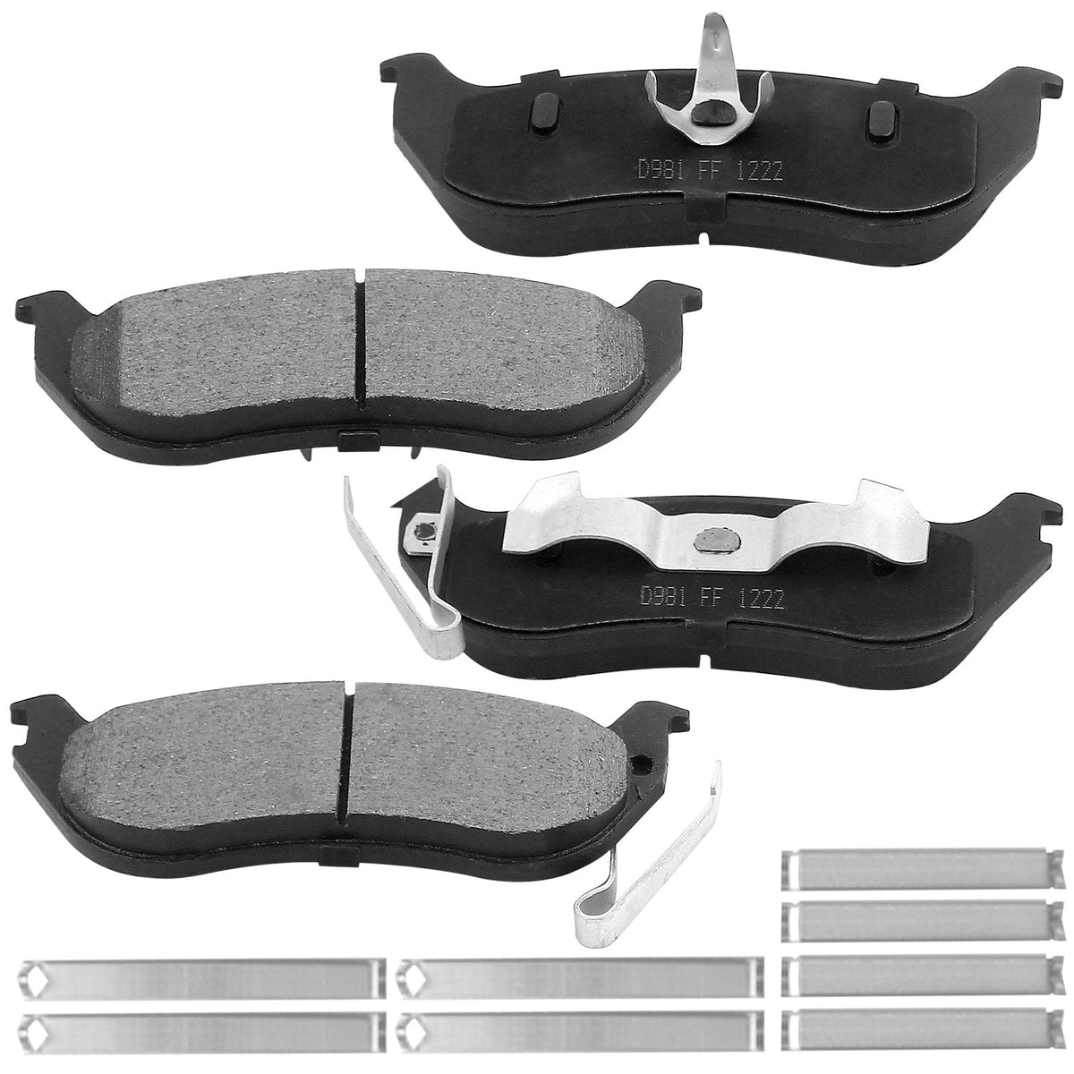 Jeep Liberty Brake Pads 2003 - 2007 (Front & Rear)