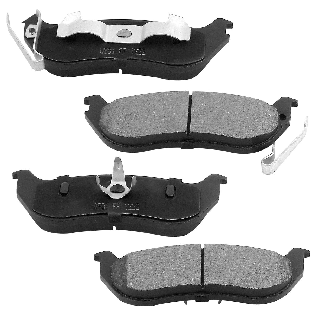 Jeep Liberty Brake Pads 2003 - 2007 (Front & Rear)