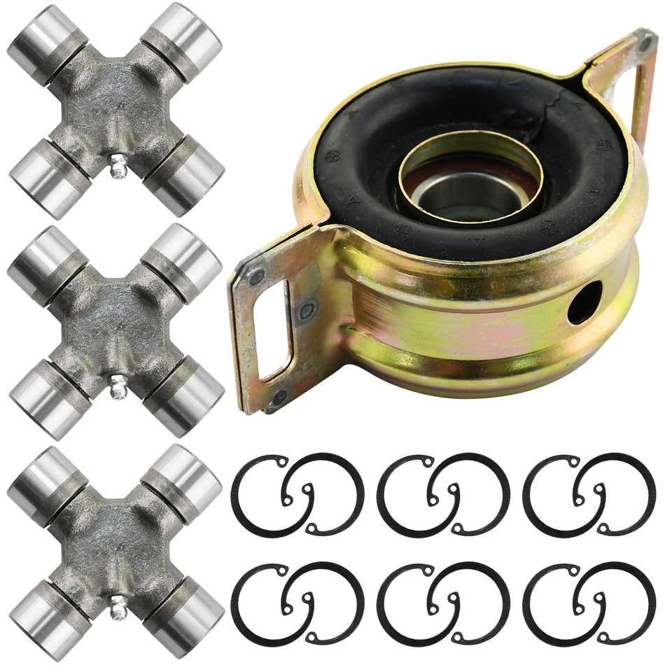 MotorbyMotor (2WD) Drive Shaft Center Bearing & Support, Toyota Tacoma Tundra T100 - Center Support Assembly