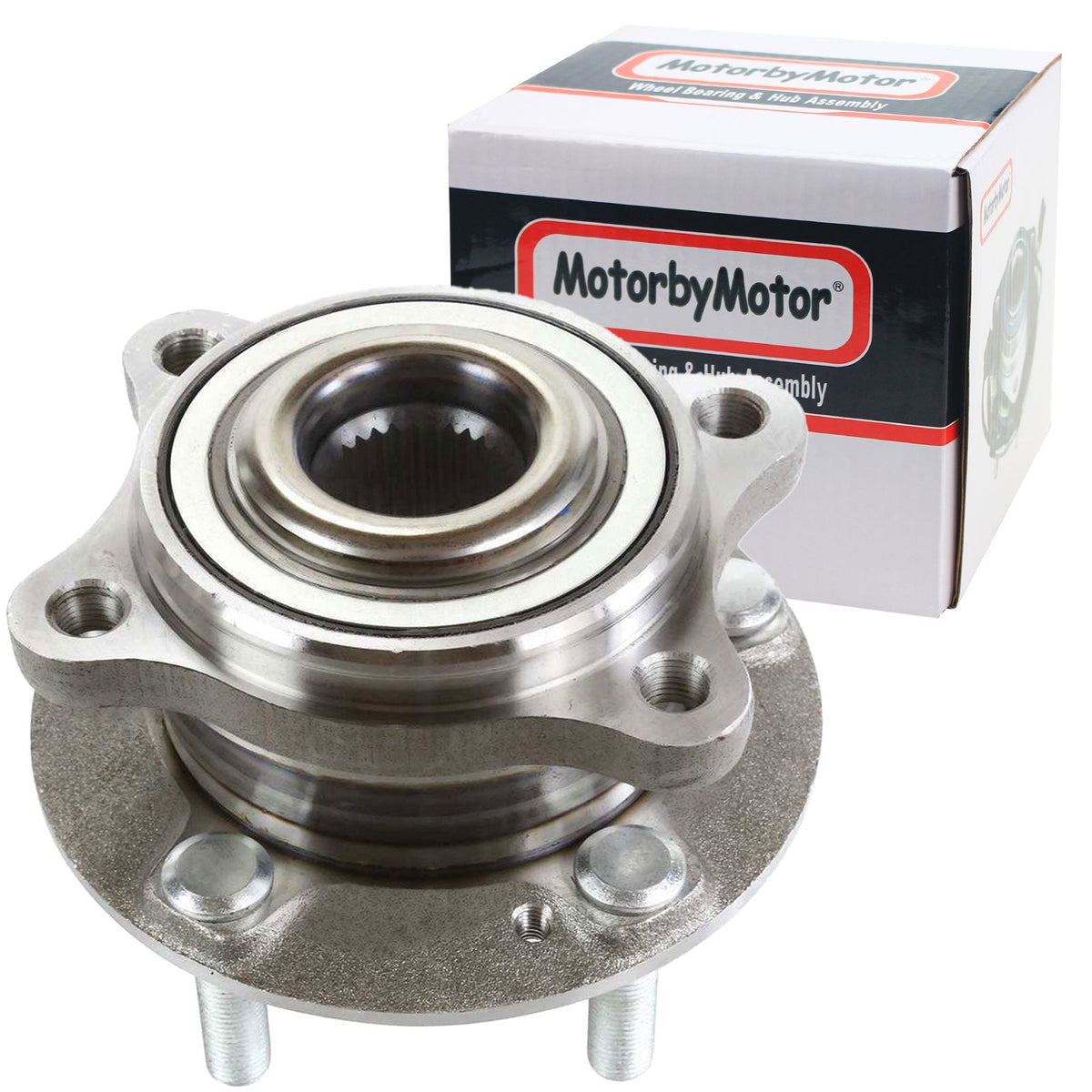 MotorbyMotor 513256 Front Wheel Bearing and Hub Assembly