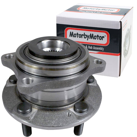 MotorbyMotor 513266 Front Rear Wheel Bearing and Hub Assembly