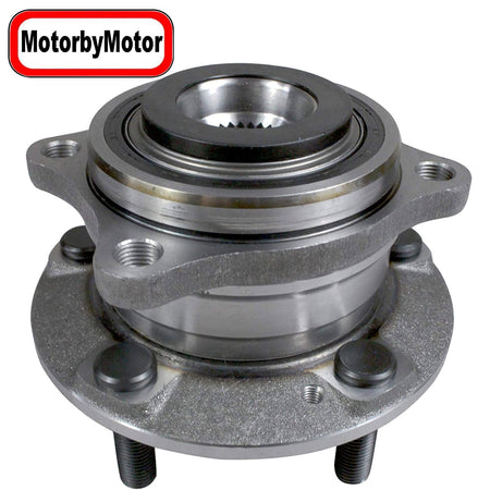 MotorbyMotor 513266 Front Rear Wheel Bearing and Hub Assembly