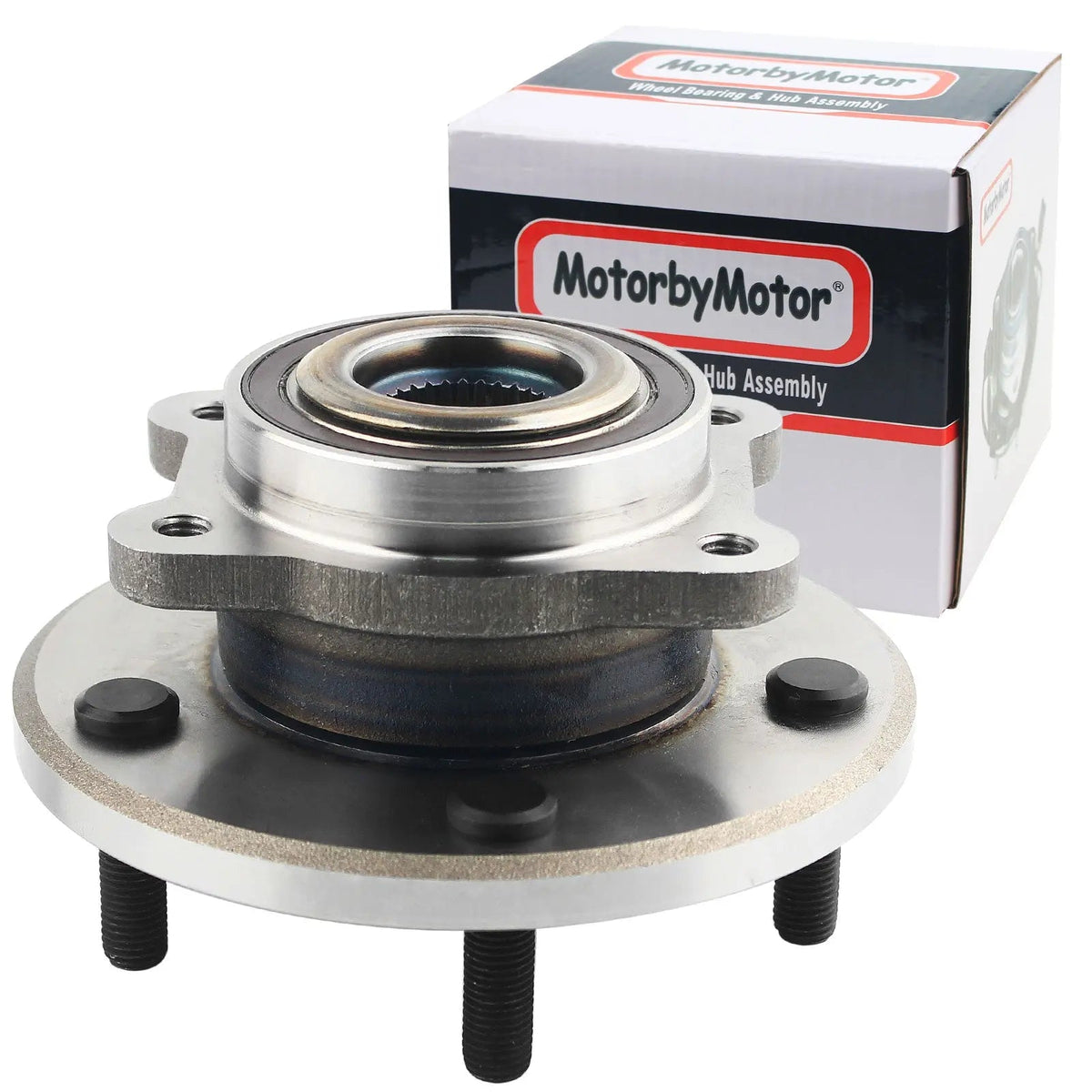 MotorbyMotor 513286 Front Wheel Bearing Hub and Assembly